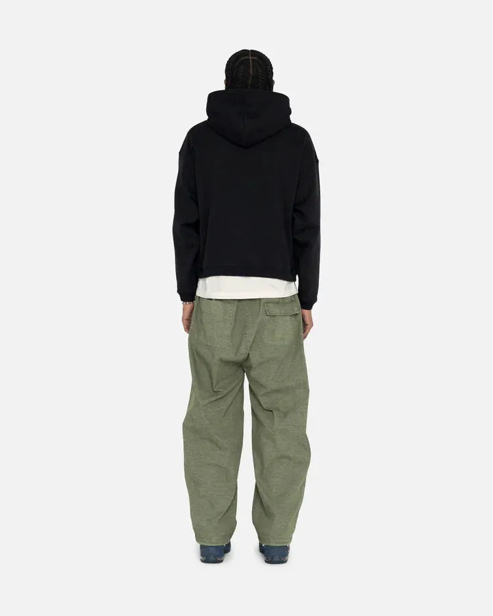 RELAXED OVERSIZED HOODIE / STUSSY / BLACK