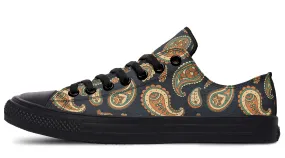 Retro Paisley Low Tops