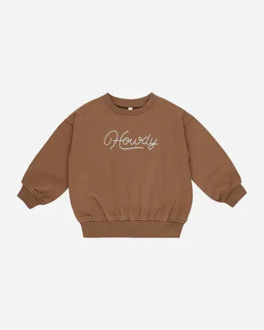 Rylee   Cru Relaxed Sweatshirt, Howdy