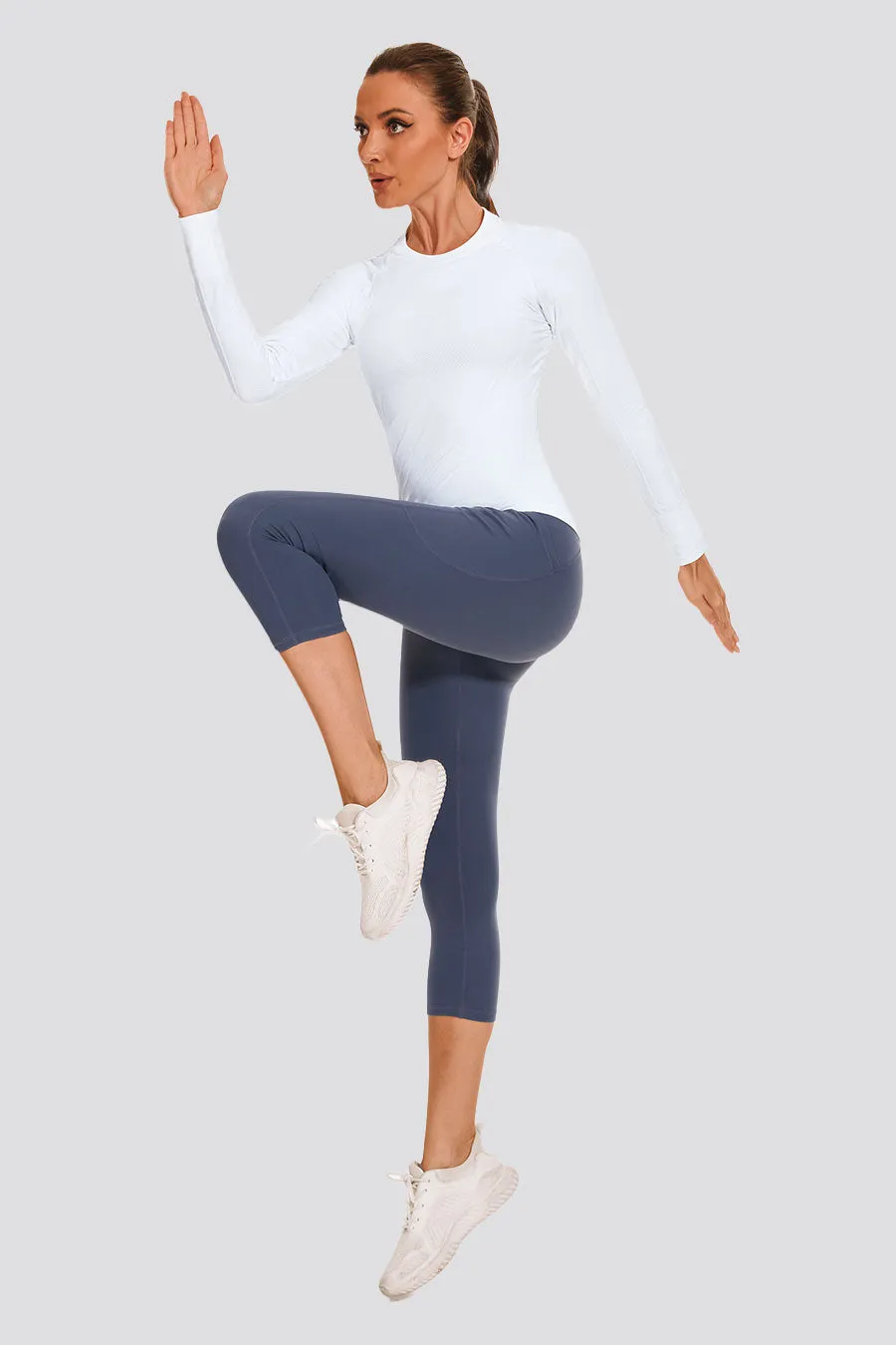 Seamless Long Sleeve Tops