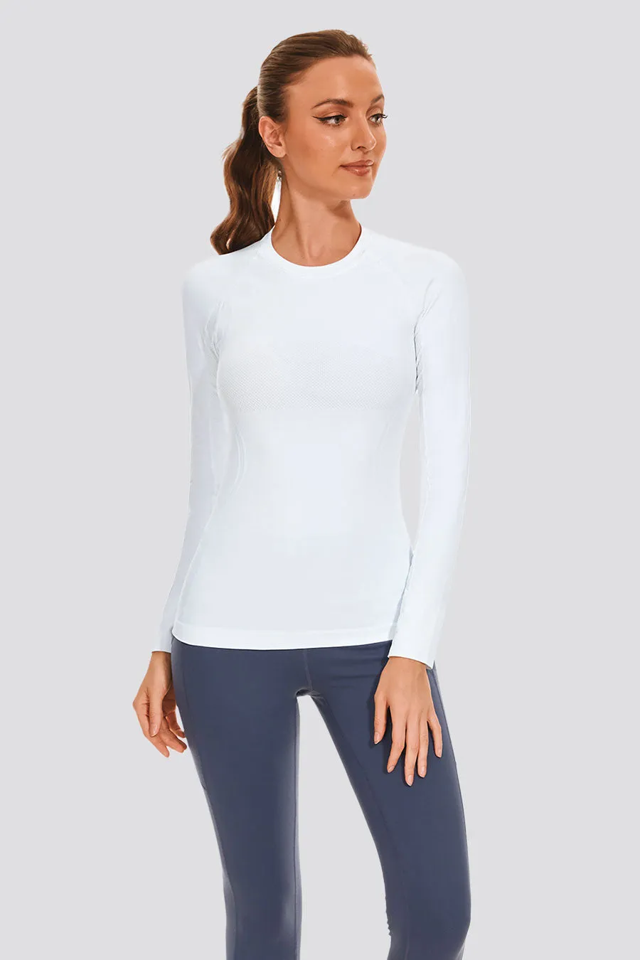 Seamless Long Sleeve Tops