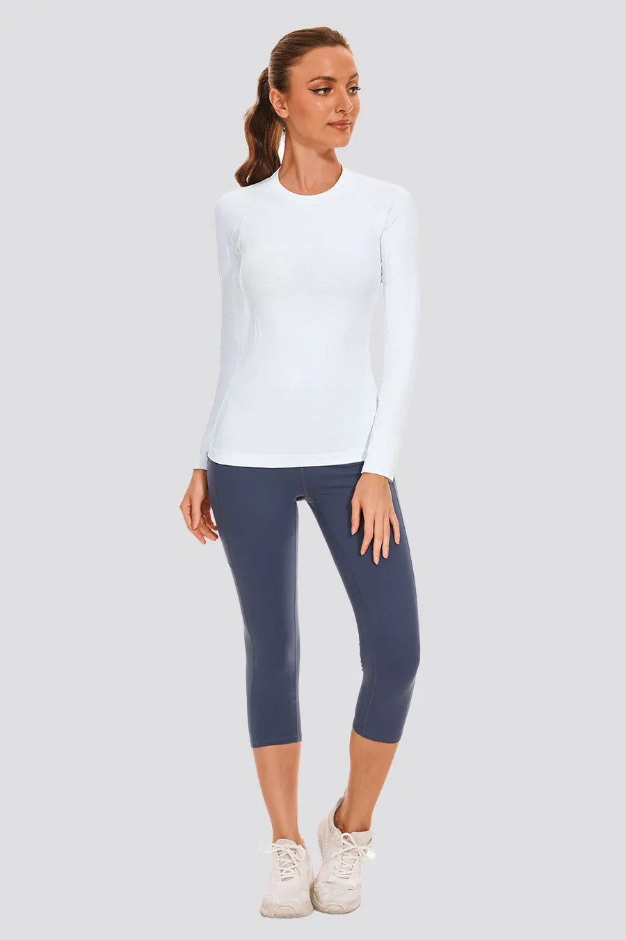 Seamless Long Sleeve Tops