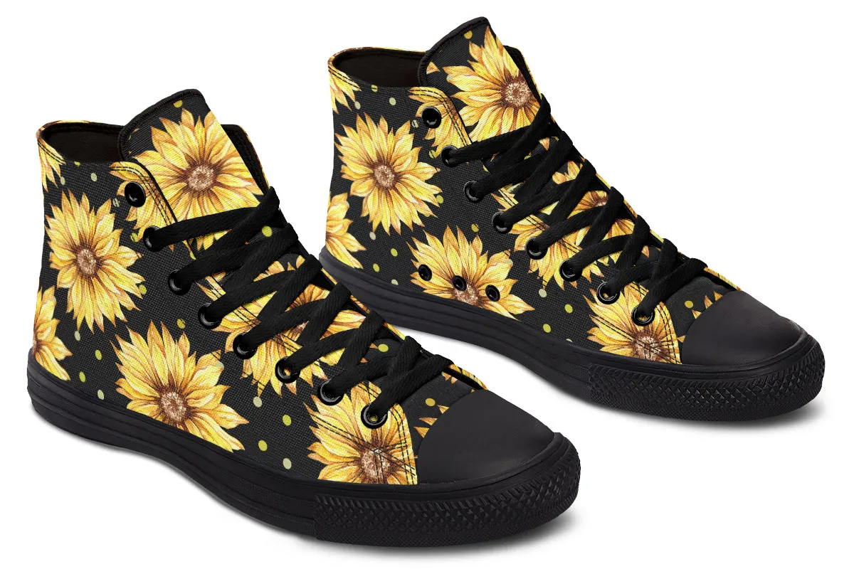 Sunflowers High Tops