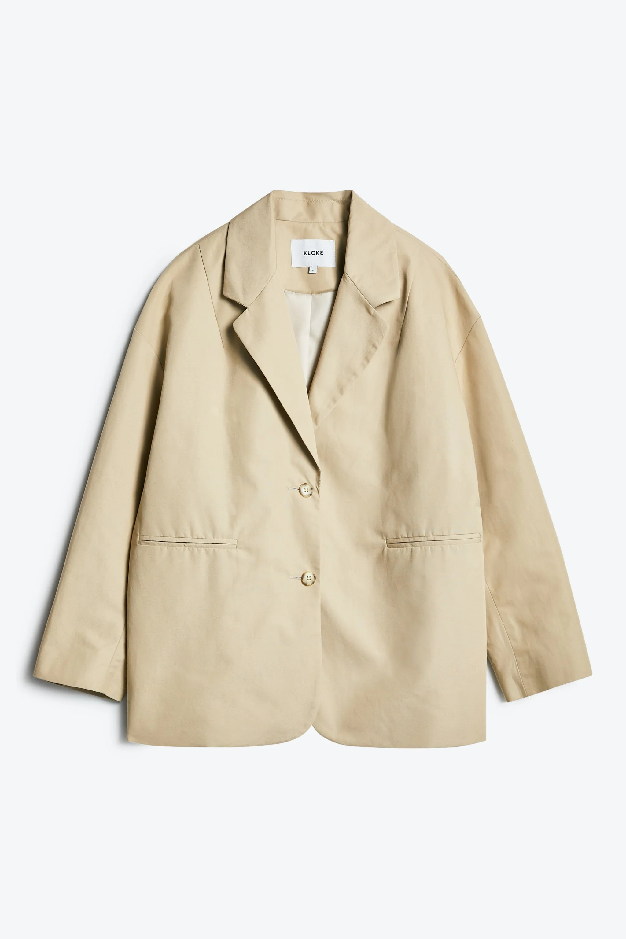 Verve Relaxed Blazer Latte