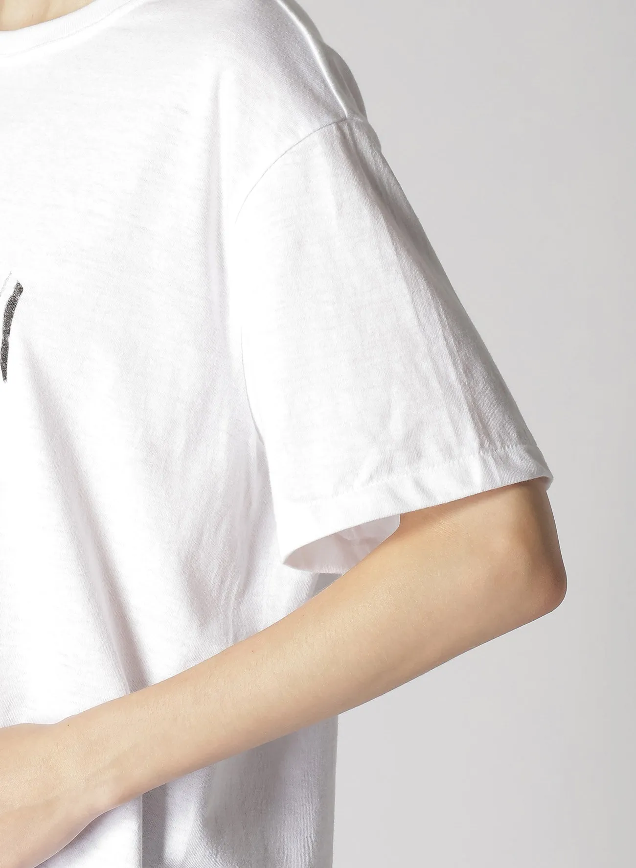 [Y's x MAX VADUKUL]PICTURE PIGMENT SHORT SLEEVE T-SHIRTS